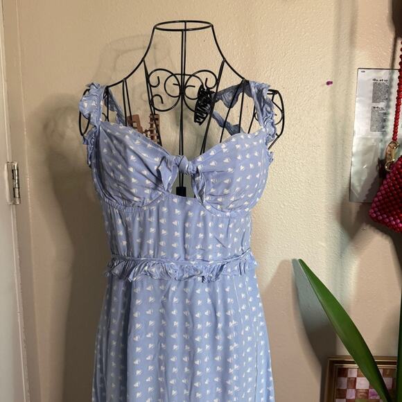 For Love and Lemons Sweetheart Mini Dress M - Picture 2 of 11